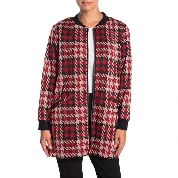 Sanctuary City Topper Houndstooth Coat Jacket NWT - Picture 1 of 6